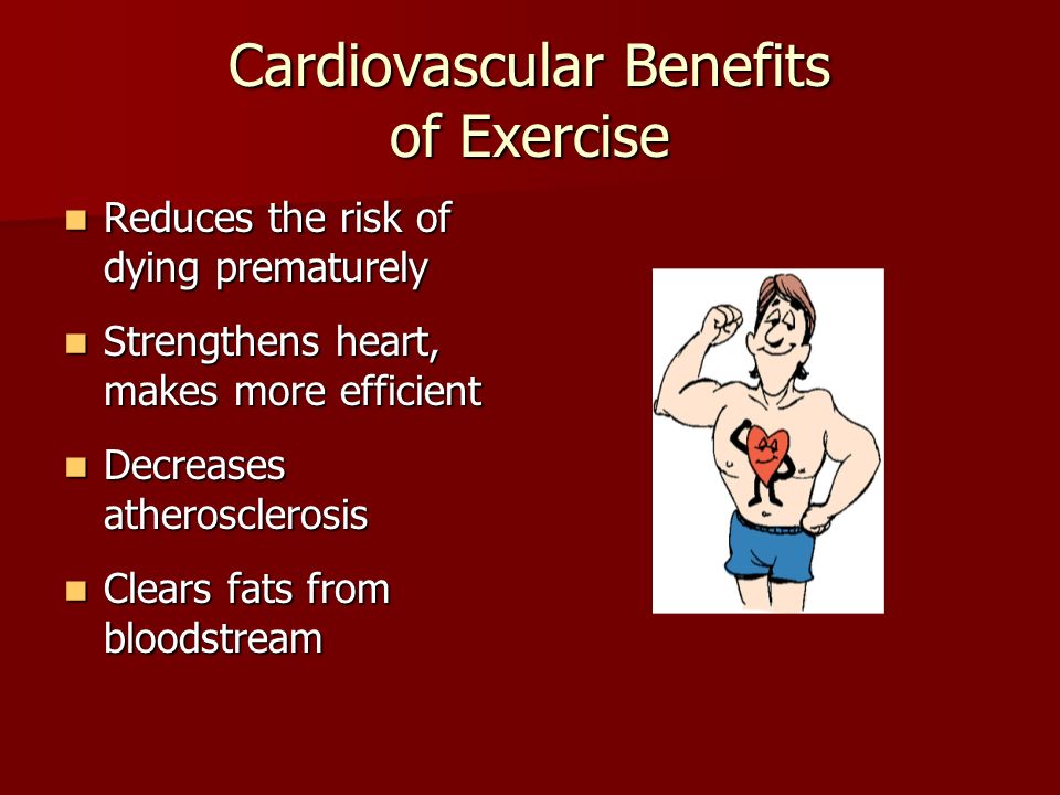 Benefits of cardiovascular endurance top